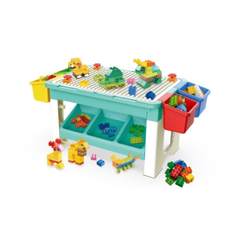 Cyrax Masa de joaca pentru construit, 69 piese incluse