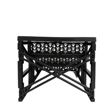 Scara pentru Animale de Companie,  Universal, Detasabil, 3 Trepte, 45x35x30 cm, Gri