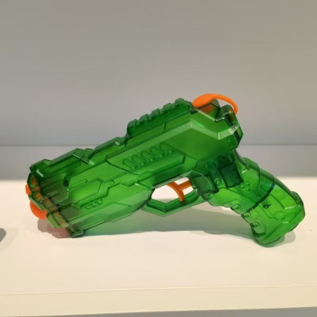 Pistol cu Apa, Cyrax, Manual, din PP, 23 x 16 x 4 cm, 250 ml, Verde