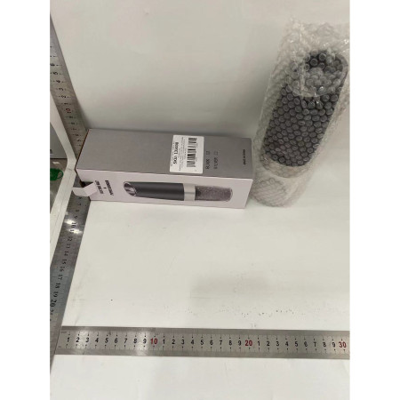 Rasnita Electrica Sare si Piper, Cyrax, cu Camera Depozitare Transparenta, Macinare, Functionare pe Baterii, cu Lumina, ABS, 20x6.5 cm, Negru/Transparent