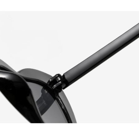 Ochelari in Forma de Inima, Cyrax, pentru Petrecerea Burlacitelor, Tematica Nunta, Protectie Soare, 14.7x4.9x14.2 cm, Negru