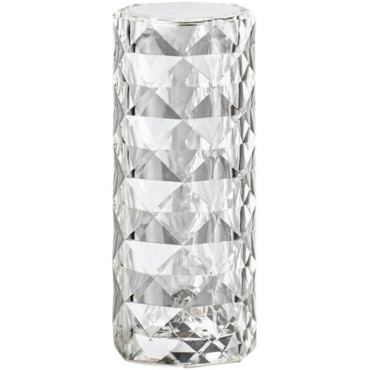 Lampa de birou pe LED RGB,  dimmer tactil, 3 nivele de intensitate, Cristal Acrilic, cu telecomanda