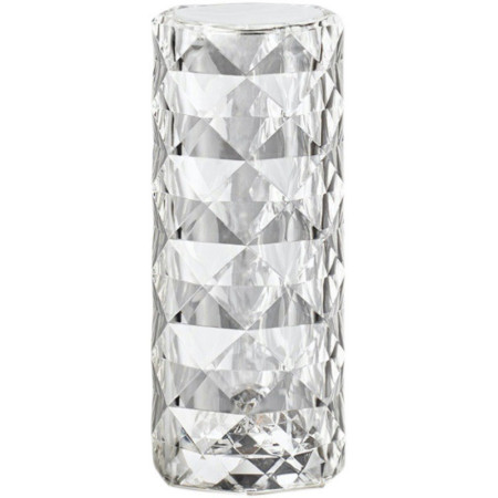 Lampa de birou pe LED RGB,  dimmer tactil, 3 nivele de intensitate, Cristal Acrilic, cu telecomanda