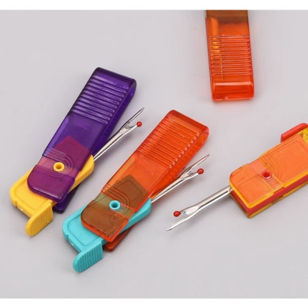 Dispozitiv pentru Descusut,  Taietor de Etichete, 1.7 x 7 cm, Pliabil, din Plastic, Mov