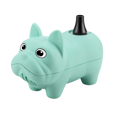 Pompa Electrica de Umflat Baloane, Cyrax, Model Catelus, cu o Iesire, 220V, Putere 300W, Accesorii petrecere, Verde