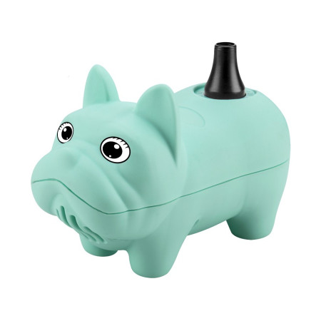 Pompa Electrica de Umflat Baloane, Cyrax, Model Catelus, cu o Iesire, 220V, Putere 300W, Accesorii petrecere, Verde