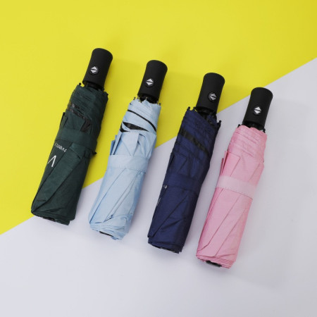 Umbrela,  Protectie UV Soare, Protectie Ploaie, Pliabila, din Vinil si Otel, 96 x 67 cm, Verde