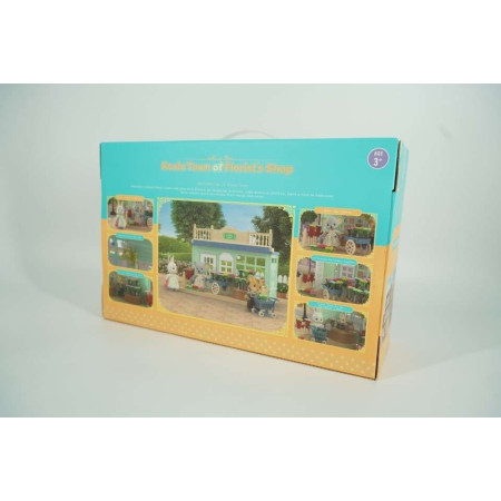 Cyrax Casa de papusi, magazin cu flori, cu mobilier si figurine