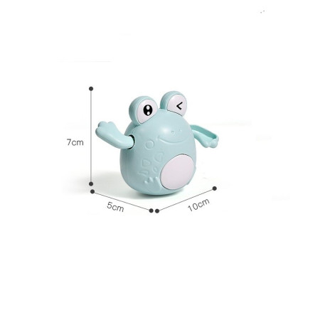 Jucarie de baie pentru copii, Cyrax, broscuta bleu