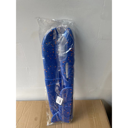 Avion Planor Cyrax, cu Lumini pe Toata Lungimea, din Poliester, 48 cm, Albastru