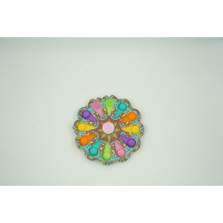 Jucarie Senzoriala Cyrax - Simple Dimple, Antistres, Multicolor, model 3