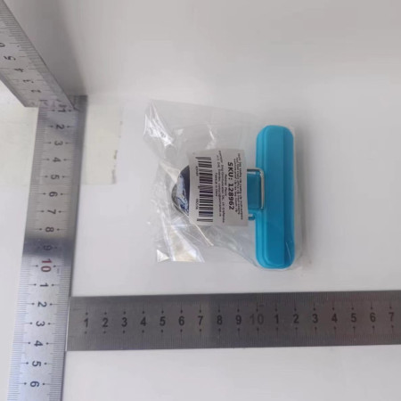 Cleste Multifunctional pentru Sigilarea Pungilor, Cyrax, din Plastic, Mentine Alimentele Proaspete, 7x6.5 cm, Albastru