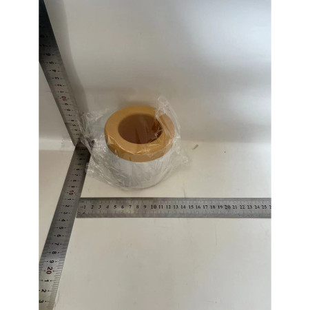 Tava de Gheata din Silicon cu Capac, Cyrax, Forma de Gheata pentru Racirea Bauturilor, in Forma de Pahar, Silicon fara BPA, Cuburi de Gheata, 9x8.5x8 cm, Galben