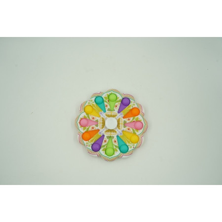 Jucarie Senzoriala Cyrax - Simple Dimple, Antistres, Multicolor, model 4