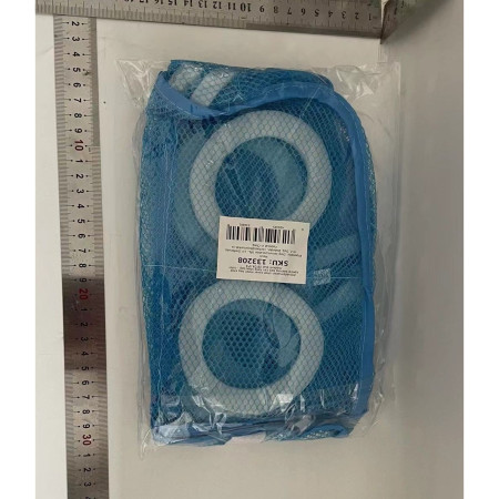 Sac pentru Spalare Incaltaminte,  pentru Masina de Spalat, 28x24.5x8 cm, Albastru