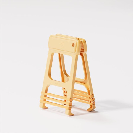 Clema pentru Boluri, Cyrax, Anti-Alunecare, din ABS si Silicon, Extindere, pentru Oale, Tigai, de Uz Casnic, Rezistent la Temperaturi Inalte, 18.3 x 10.6 cm Galben