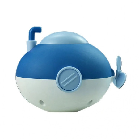 Jucarie de baie pentru copii, Cyrax, Submarin, 11x8.5 cm, Albastru