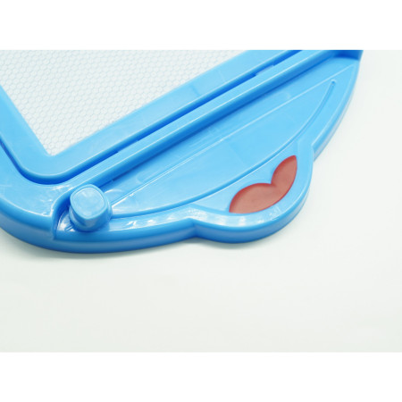 Tabla Magnetica pentru desen Cyrax, Pix, forma Soricel, dimensiuni 23x26.5 cm, Dezvolta Creativitatea, Albastru