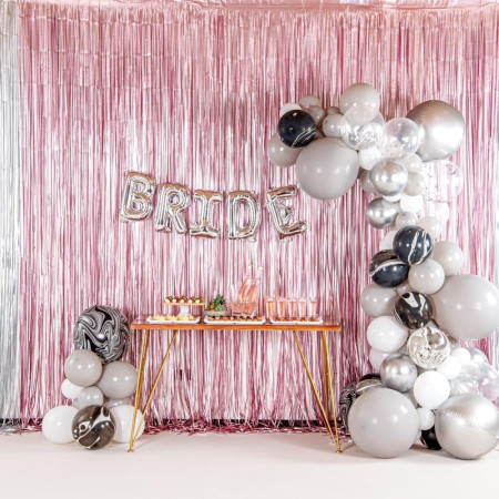 Balon Folie Metalizata Litera I, Cyrax, 40 cm, Umflati cu Heliu sau Aer, Ambalaj Individual, Pai inclus, Argintiu