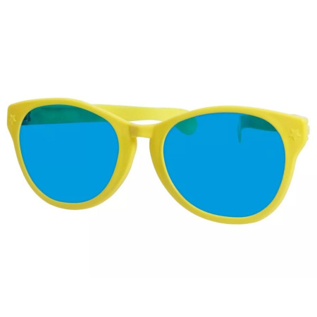 Ochelari Deghizare, Cyrax, Marime Exagerata, din Plastic, 26 x 9 cm, Galben
