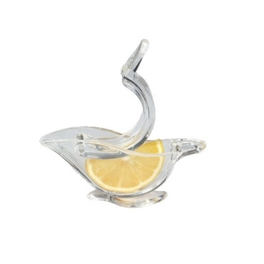 Storcator de Citrice Manual, Cyrax, Rezistente, Usor de Folosit si Depozitat, Durabil, Calitativ, 12x5cm, Model Pasare, Transparent