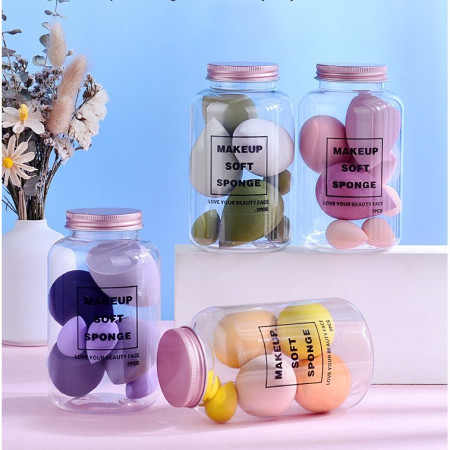 Set Buretei Machiaj, Cyrax, Premium, 7 bucati, galben