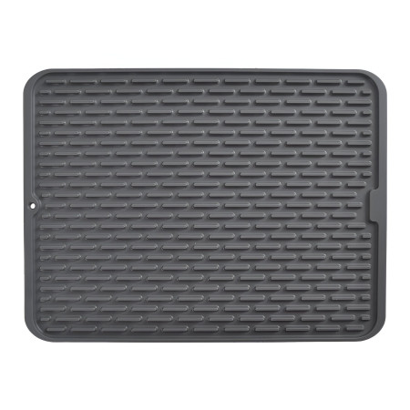 Covoras din Silicon pentru Scurgere Vase, Cyrax, Uz Casnic, Rezistent la Temperaturi Ridicate, Izolator, 43x32.5 cm, Negru