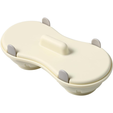 Recipient Dublu pentru Oua, Cyrax, din Plastic Cyrax, pentru Gatit la Microunde, 22 x 11.8 x 8 cm, Gri