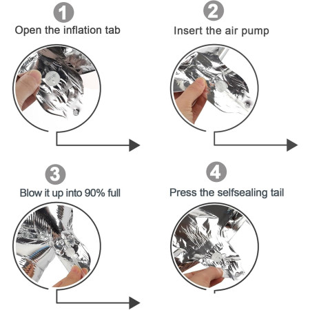 Balon din Folie Metalizata, Cyrax, Figurina Cifra, Tema Aniversare 100 cm, Ambalaj Individual, Pai inclus, Umflare cu Aer sau Heliu, Argintiu, Cifra 3