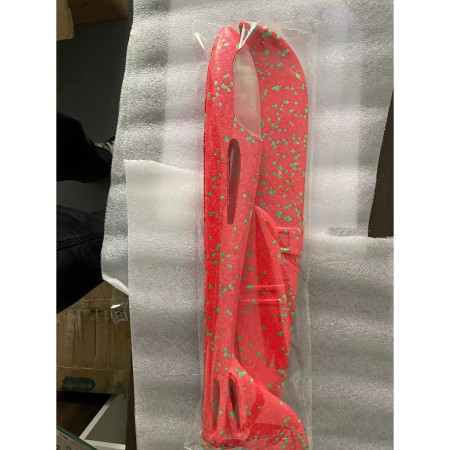 Avion Planor cu Pilot, Cyrax, Din Polistiren, Cu Lumini in Cabina Pilotului, Lungime 47 cm, Rosu