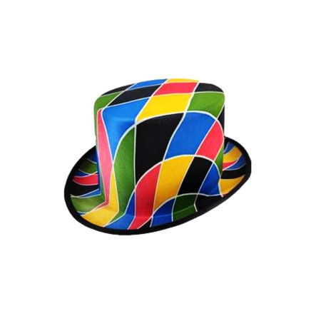 Palarie Decorativa, Cyrax, Pentru Petreceri, Model Carouri, Multicolor