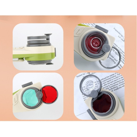 Pix Multifunctional, Cyrax, cu Lupa, 5x1.5x17cm, Multicolor