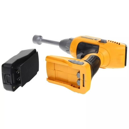 Set Jucarie pentru Copii Bormasina, Cyrax, Accesorii Incluse, 4 Capete de Schimb, Material Plastic, Interactiv, Distractiv, 21.5x17.5x6 cm, Portocaliu