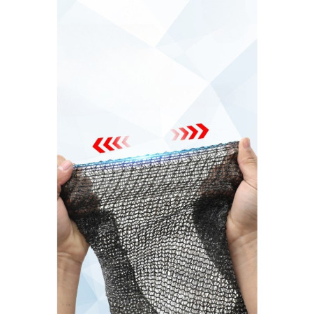 Plasa de umbrire neagra, latime 2 m, lungime 50 m,  protectie UV, Grad de umbrire 50-55%
