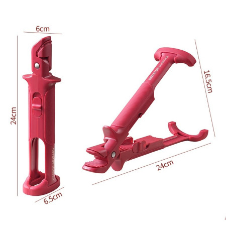 Cleste Anti-Oparire, Cyrax, Rezistent la Temperaturi Ridicate, 24 x 6.5 cm, Rosu