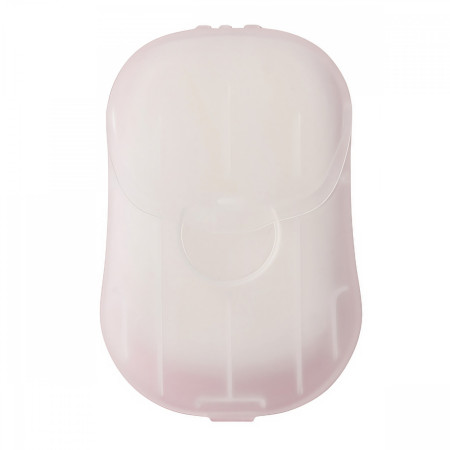 Mini Cutie de Sapun din Hartie,  de Unica Folosinta, Portabila, Potrivit pentru Calatorii, 20 buc, Alb