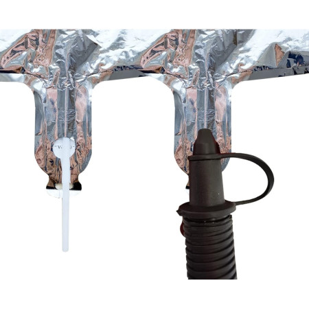 Balon din Folie Cyrax, Cifra 0, 81 cm, Pentru Aer sau Heliu, Bulk, Argintiu