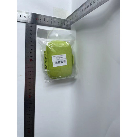 Organizator medicamente, Plastic, 8 compartimente, 0.1 L, Verde,  11 x 7 cm