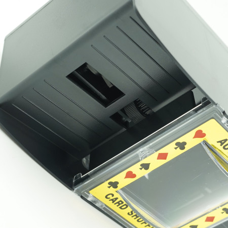 Dispozitiv pentru amestecat carti de joc Cyrax, automat, 20.5x10x8.5cm