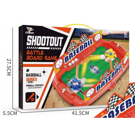 Joc de Masa Interactiv de Baschet pentru Copii, Cyrax, 4 Mingi, Tabela Scor, 40.7x27x14.5 cm, Multicolor