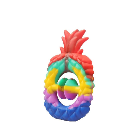 Cyrax Jucarie Senzoriala Antistres cu Ventuza de Decompresie, Antrenare Antebrat, 3 ani, Model 2, Multicolor