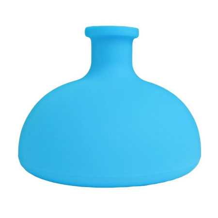Dispozitiv Terapeutic Sputa, Cyrax, Cupa pentru Terapie Toracica, Dispozitiv de Eructare, pentru Sugari si Copii, 7.5 x 6 cm, din Silicon, Albastru