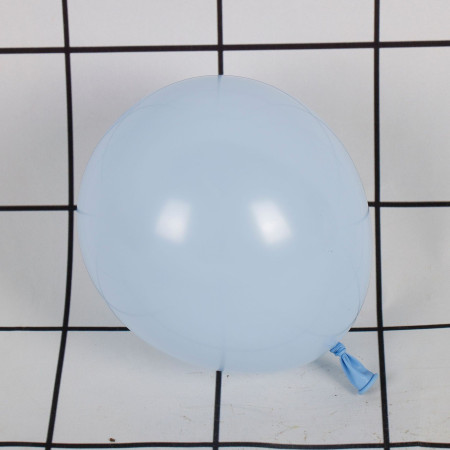 Set 12 Baloane, Cyrax, din Latex Macaroon, 30 cm, Bleu