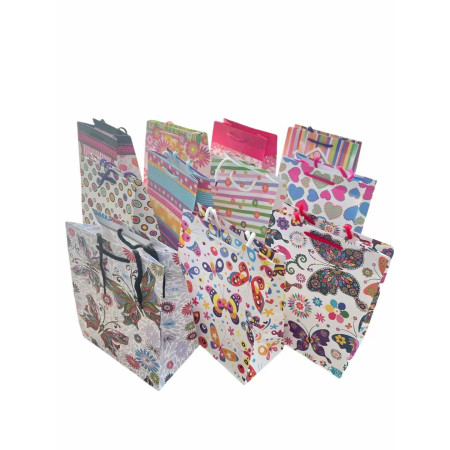 Set 12 Pungi de Cadou, Cyrax, Diverse Modele, 18x23x10 cm