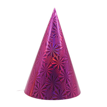 Set 6 Coifuri Metalizate, Cyrax, pentru Petrecere, Tematica Aniversare, Roz