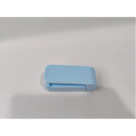 Mini Aparat de Sigilat Pungi cu Baterii, Cyrax, Etansare prin Caldura, Spate Magnetic, Portabil, 9.7x3 cm, Albastru