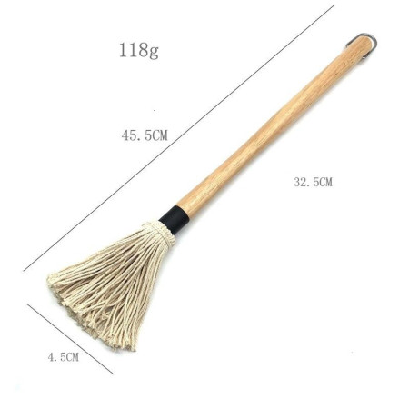 Matura din Bumbac, Cyrax, pentru Gratar, de Uns cu Ulei/Sosuri Preparatele, 45.5 x 4.5 cm, Maro