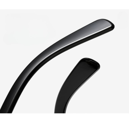 Ochelari in Forma de Inima, Cyrax, pentru Petrecerea Burlacitelor, Tematica Nunta, Protectie Soare, 14.7x4.9x14.2 cm, Negru