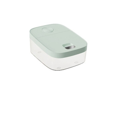 Cutie de Depozitare Cyrax, de Uz Casnic, Rezistentă la Insecte și la Umiditate, Rezervor Sigilat pentru Depozitare Alimentară, Capacitate 6 kg, 37 x 26 x 14.5cm, Verde