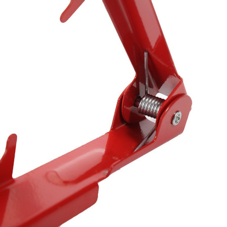 Set 4 Unelte de Gradinarit,  pentru Indepartare Spini Trandafiri si Taiere, din PVC/Otel Carbon, Rosu/Verde